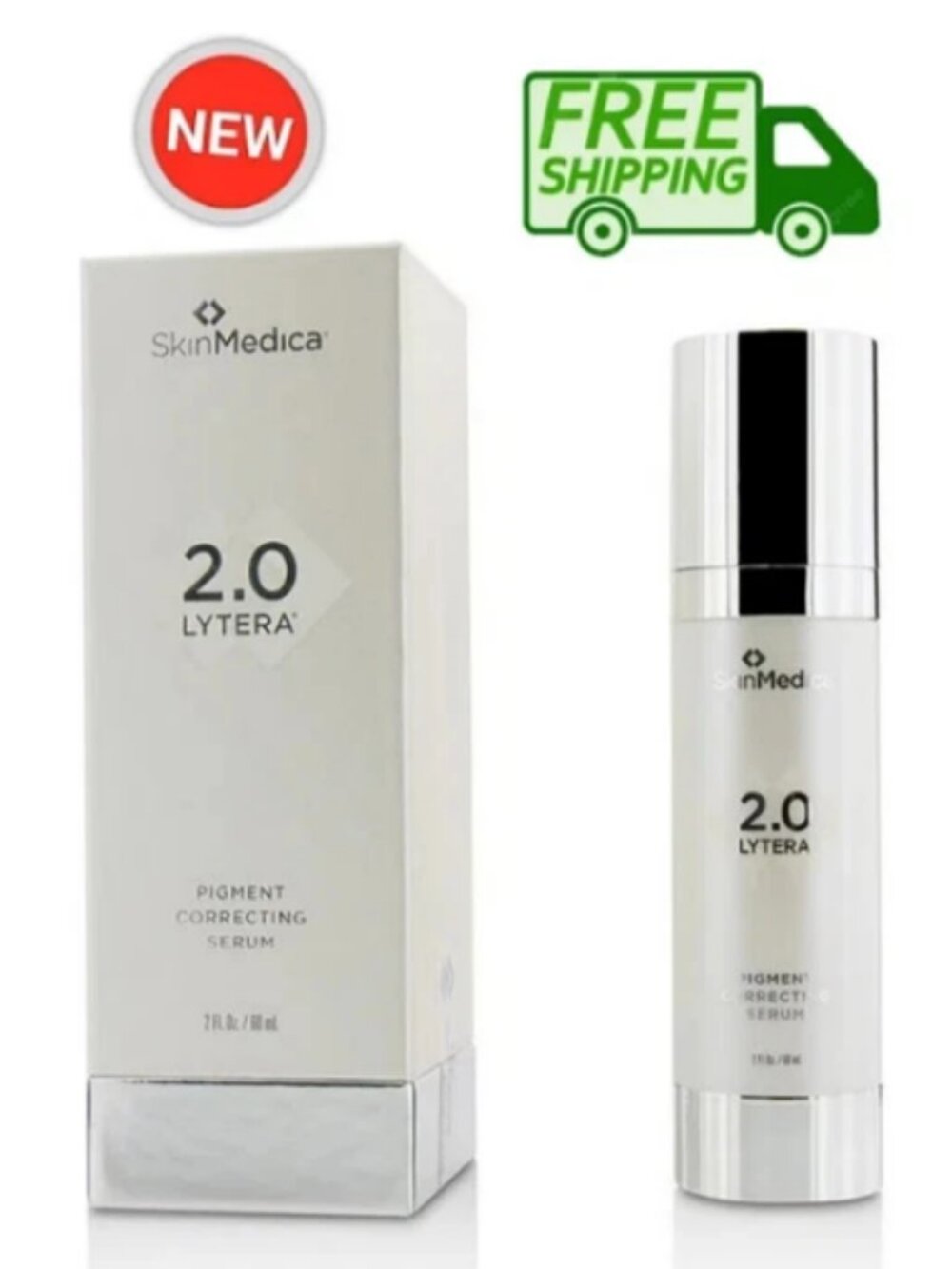 SkinMedica LYTERA 2.0 Pigment Correcting Serum 2 fl oz Sealed NEW